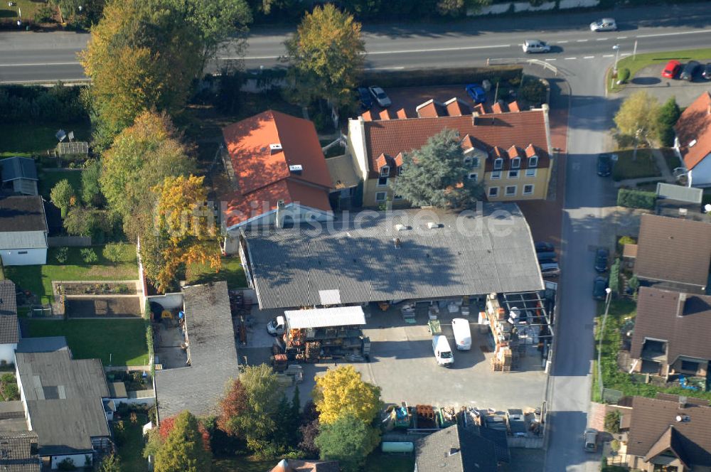 Unna aus der Vogelperspektive: Büro- und Geschäftshaus, zugleich Firmenhauptsitz der Unternehmensgruppe Markus Gerold in Unna