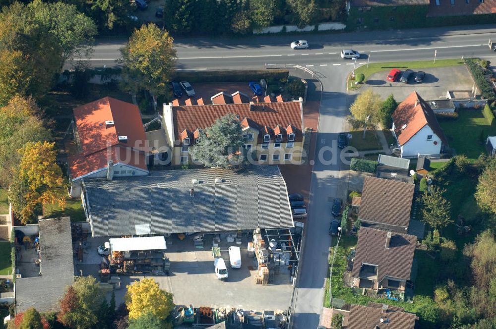 Luftbild Unna - Büro- und Geschäftshaus, zugleich Firmenhauptsitz der Unternehmensgruppe Markus Gerold in Unna