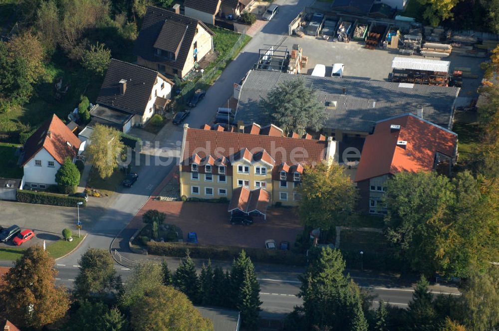 Luftaufnahme Unna - Büro- und Geschäftshaus, zugleich Firmenhauptsitz der Unternehmensgruppe Markus Gerold in Unna