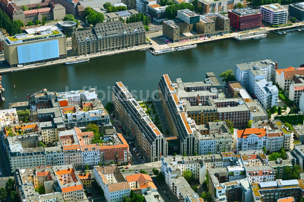 Luftbild Berlin - Büro- und Geschäftshauses CUVRY CAMPUS im Ortsteil Kreuzberg in Berlin, Deutschland