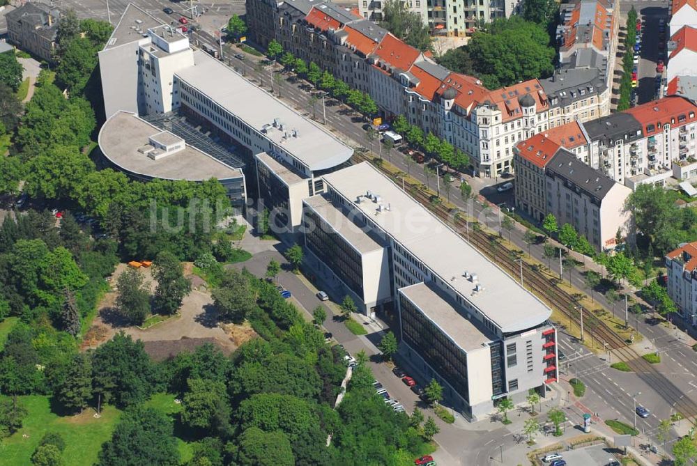 Luftbild Leipzig - Büro- und Geschäftshauskomplex der IKV GMBH an der Wichernstraße in Leipzig