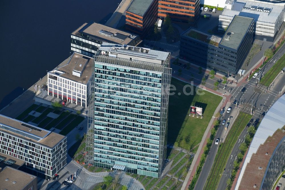 Luftaufnahme Bremen - Büro- und Unternehmensverwaltungs- Hochhaus- Gebäude Weser Tower in Bremen, Deutschland