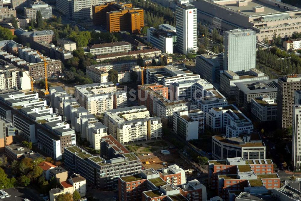 Frankfurt am Main von oben - Bürogebäude