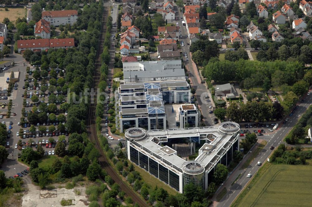 Bad Homburg von der Höhe von oben - Bürogebäude in Bad Homburg