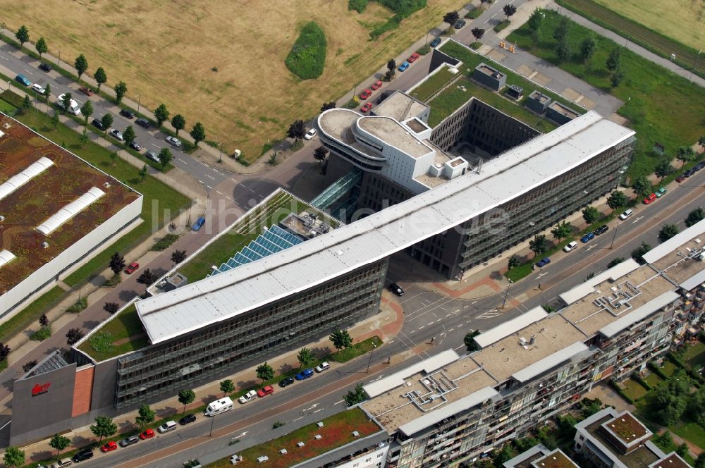 Luftbild Dresden - Bürogebäude in Dresden-Mickten in Sachsen