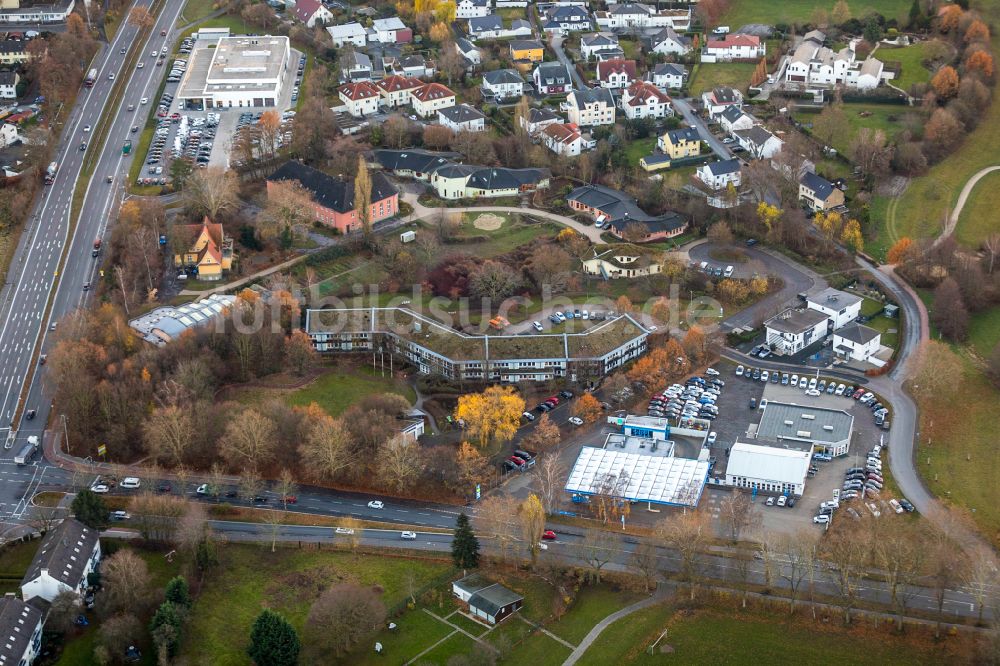 Luftbild Soest - Bürogebäude des Geschäftshauses Bau-und Liegenschaftsbetrieb NRW Soest in Soest im Bundesland Nordrhein-Westfalen, Deutschland