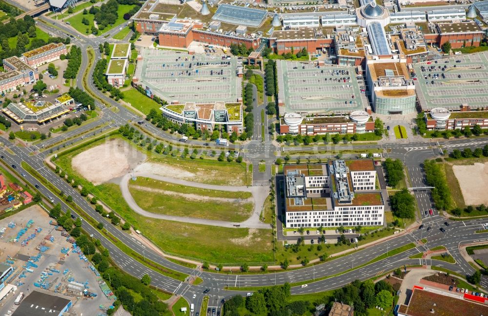 Luftaufnahme Oberhausen - Bürogebäude des Geschäftshauses der Bilfinger Piping Technologies GmbH in Oberhausen im Bundesland Nordrhein-Westfalen