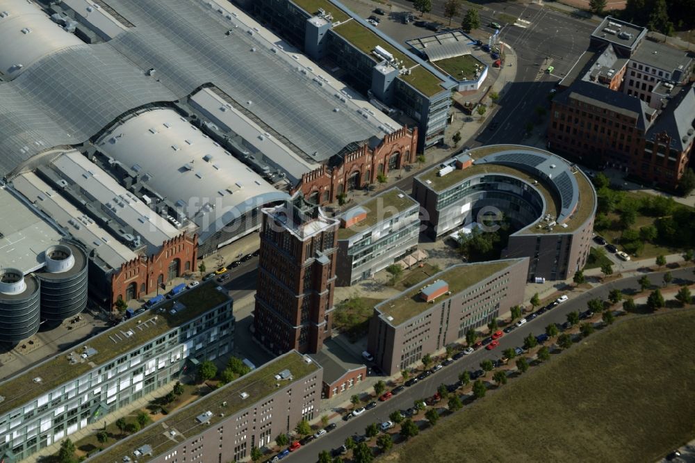 Luftaufnahme Berlin - Bürogebäude des Geschäftshauses Am Borsigturm in Berlin