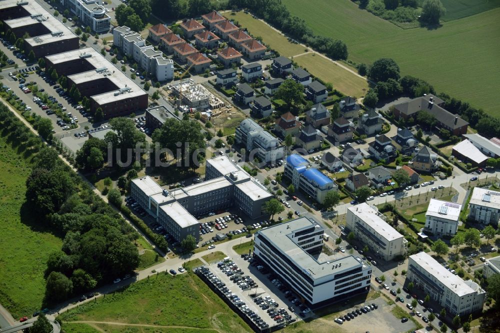 Luftaufnahme Dortmund - Bürogebäude des Geschäftshauses in Dortmund im Bundesland Nordrhein-Westfalen