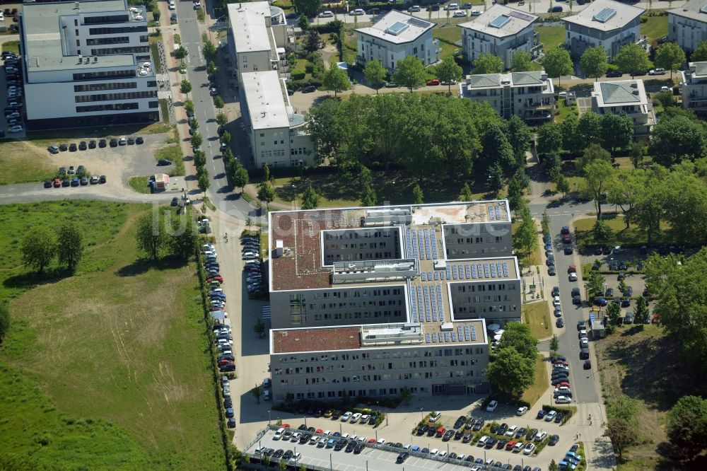 Dortmund aus der Vogelperspektive: Bürogebäude des Geschäftshauses in Dortmund im Bundesland Nordrhein-Westfalen