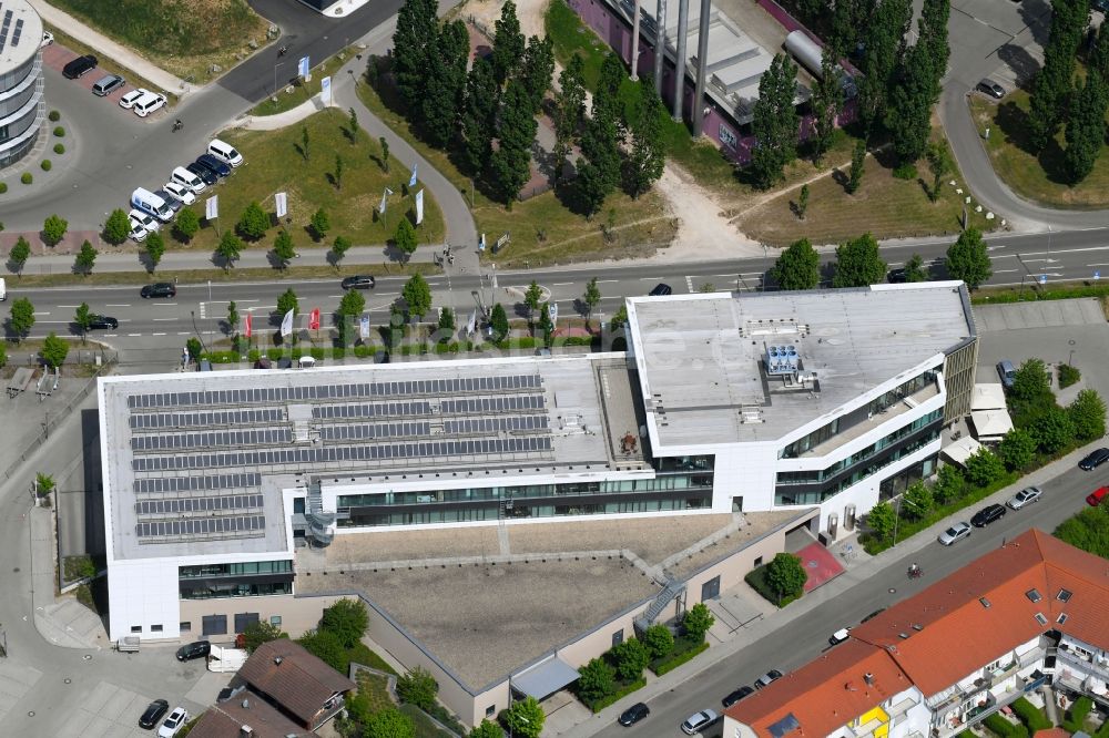 Luftaufnahme Ingolstadt - Bürogebäude des Geschäftshauses an der Friedrichshofener Straße in Ingolstadt im Bundesland Bayern, Deutschland