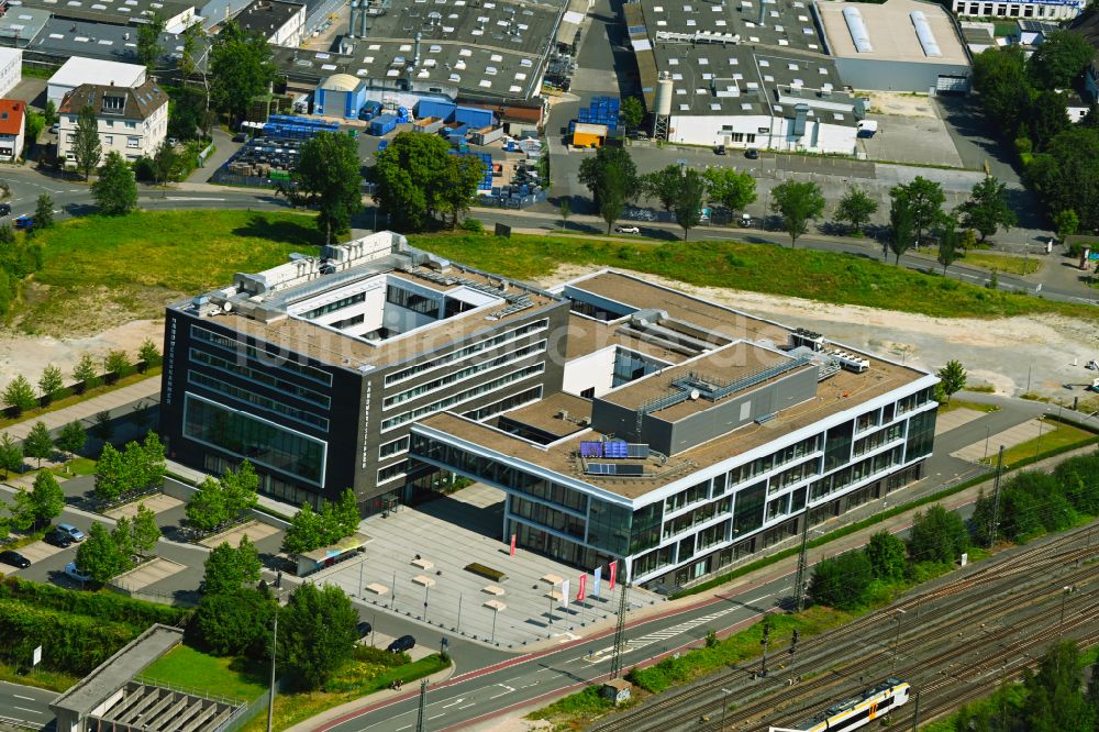 Luftbild Bielefeld - Bürogebäude des Geschäftshauses der Handwerkskammer am Campus Handwerk in Bielefeld im Bundesland Nordrhein-Westfalen, Deutschland