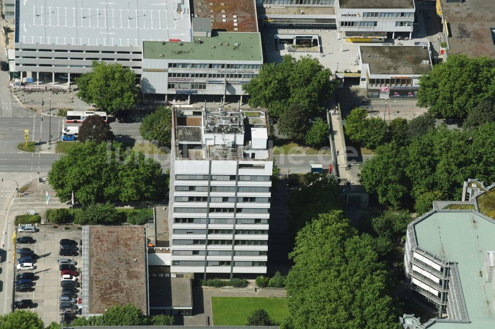 Luftbild Hamburg - Bürogebäude des Geschäftshauses der Lotto Hamburg GmbH in Hamburg