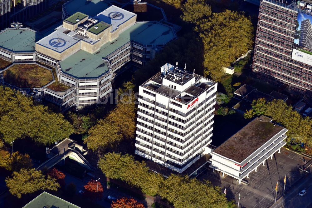 Hamburg aus der Vogelperspektive: Bürogebäude des Geschäftshauses der Lotto Hamburg GmbH in Hamburg