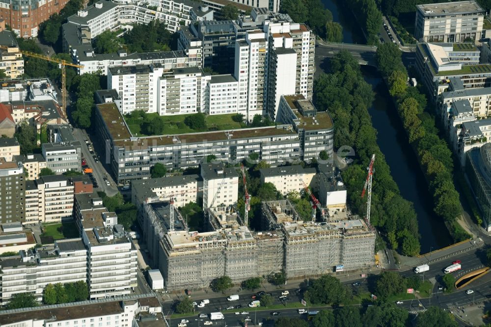 Berlin von oben - Bürogebäude des Geschäftshauses Lützow Carré der DIBAG Industriebau AG am Lützowplatz Ecke Lützowufer im Ortsteil Tiergarten in Berlin, Deutschland