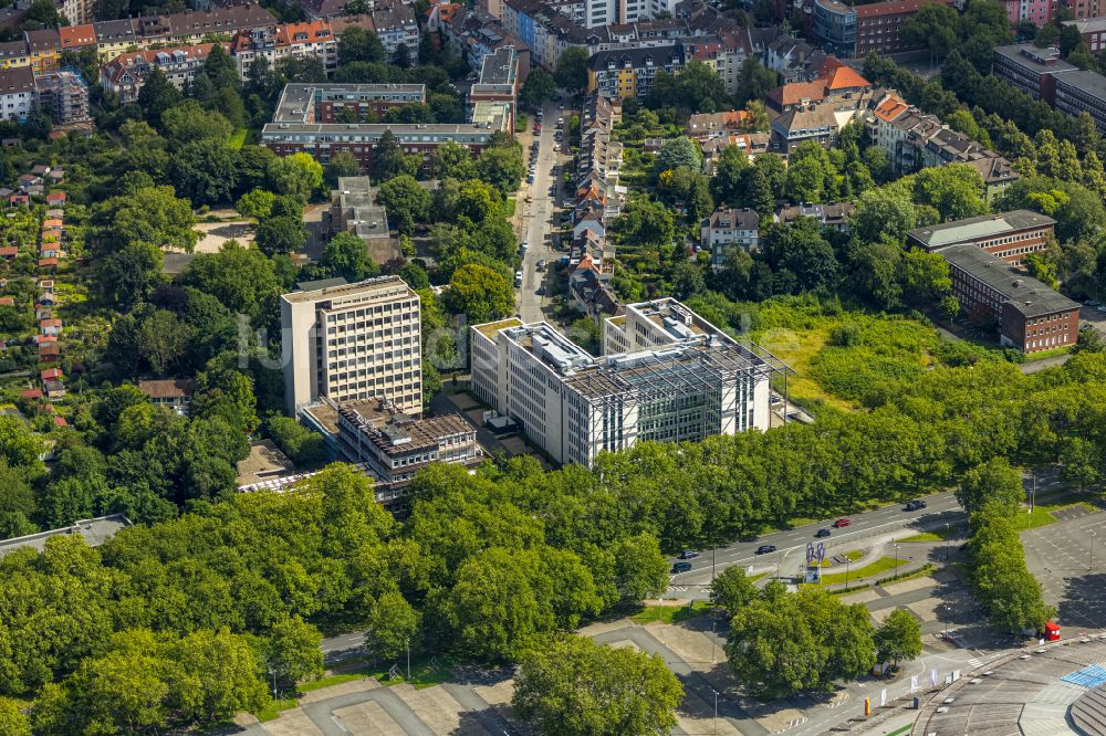 Luftbild Dortmund - Bürogebäude des Geschäftshauses Office Park in Dortmund im Bundesland Nordrhein-Westfalen, Deutschland