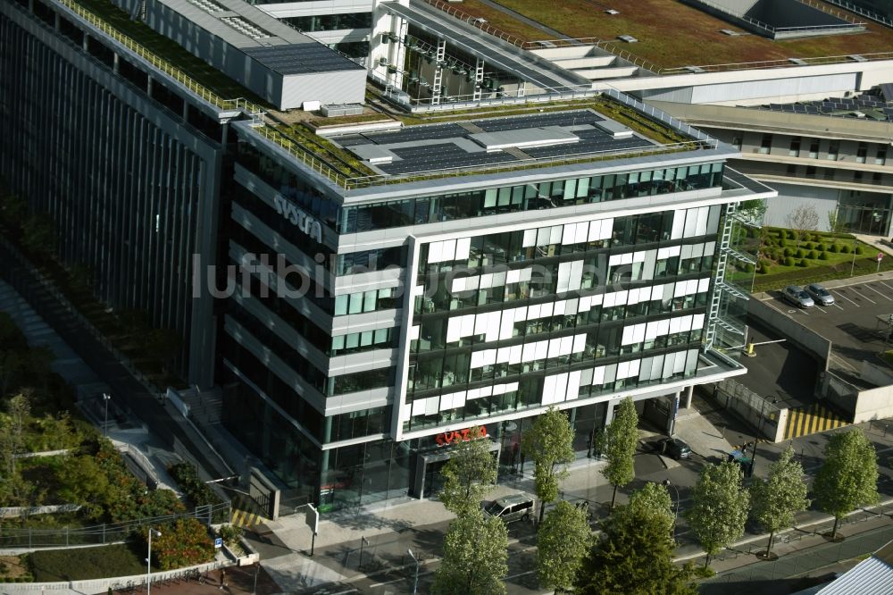 Luftbild Paris - Bürogebäude des Geschäftshauses in Paris in Ile-de-France, Frankreich