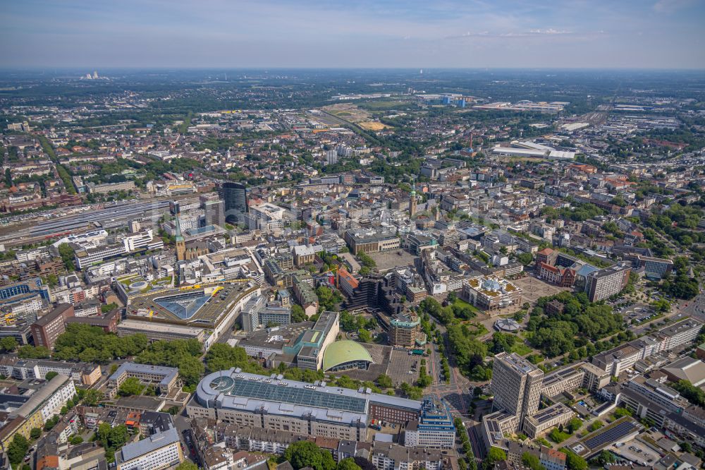 Luftbild Dortmund - Bürogebäude des Geschäftshauses der Postbank Immobilien GmbH in Dortmund im Bundesland Nordrhein-Westfalen, Deutschland