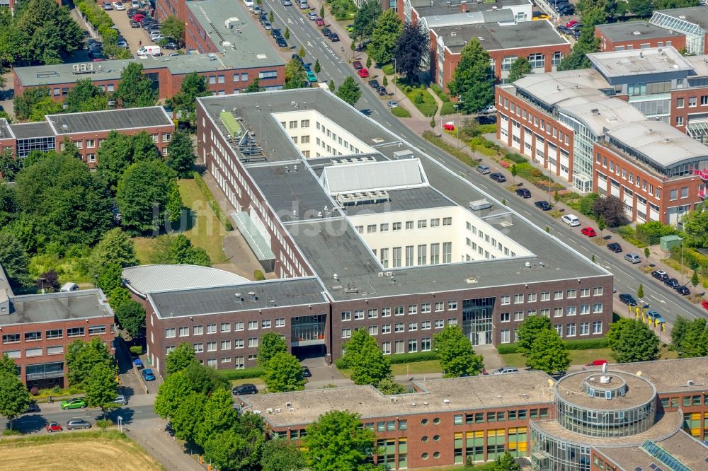 Luftbild Dortmund - Bürogebäude des Geschäftshauses des TechnologieParkDortmund in Dortmund im Bundesland Nordrhein-Westfalen, Deutschland