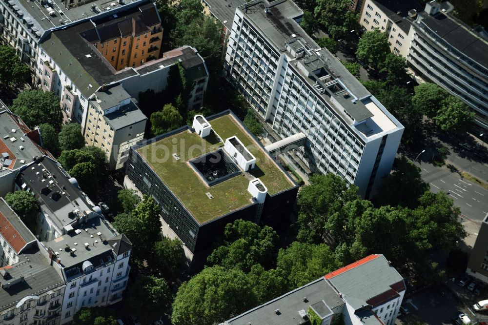 Luftbild Berlin - Bürogebäude des Geschäftshauses Ted Baker Germany GmbH an der Rankestraße in Berlin