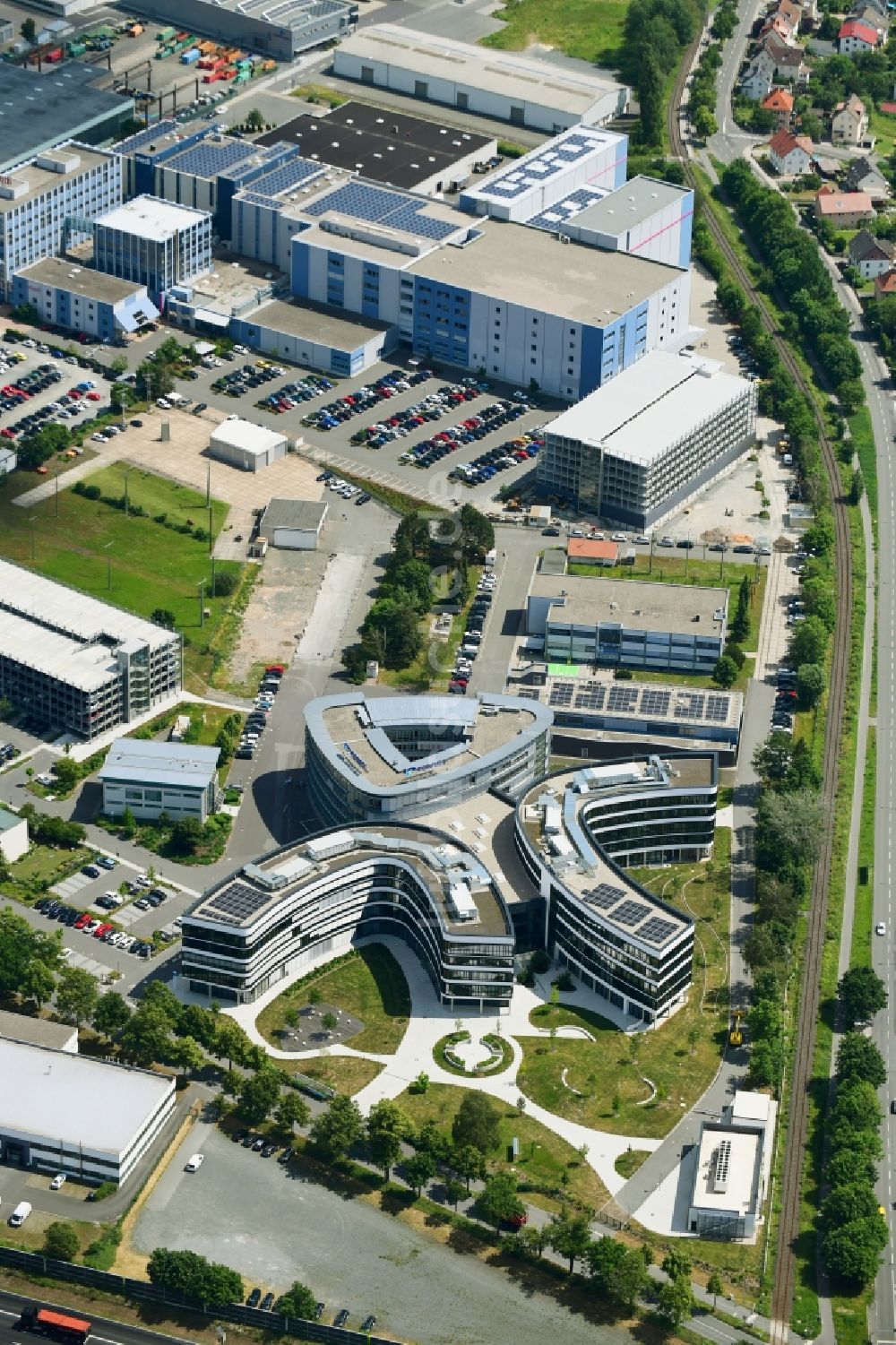 Luftbild Bayreuth - Bürogebäude des Geschäftshauses der TenneT TSO GmbH in Bayreuth im Bundesland Bayern, Deutschland