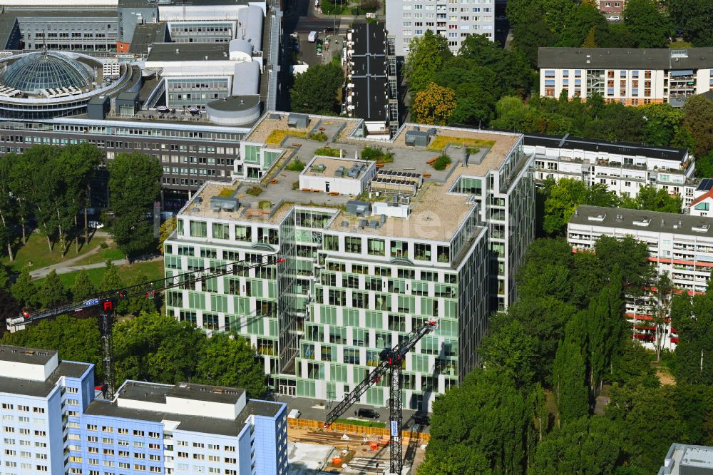 Luftaufnahme Berlin - Bürogebäude des Geschäftshauses UP!Berlin in Berlin, Deutschland