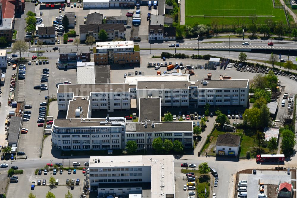 Luftbild Wolfsburg - Bürogebäude des Geschäftshauses der VV Volkswagen AG in Wolfsburg im Bundesland Niedersachsen, Deutschland