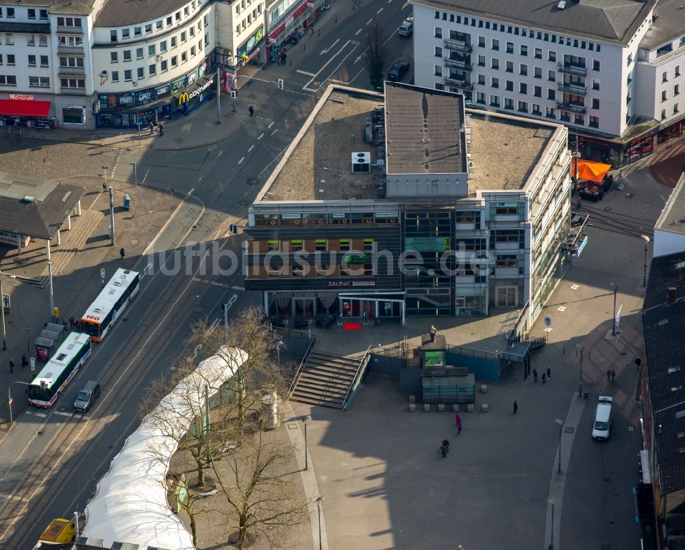 Luftbild Witten - Bürogebäude des Geschäftshauses in Witten im Bundesland Nordrhein-Westfalen