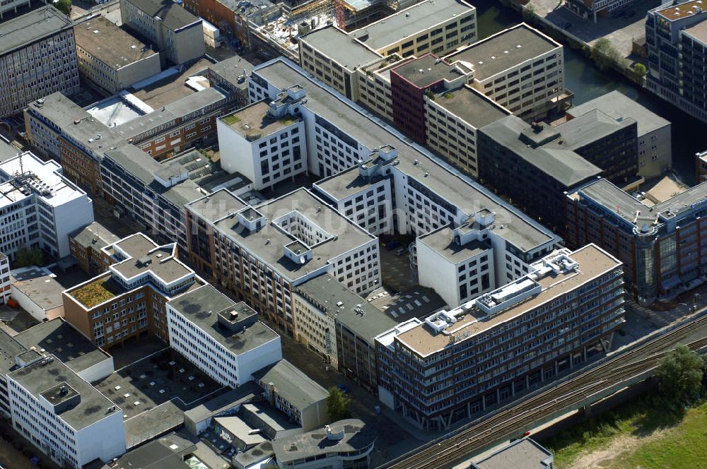 Luftbild Hamburg - Bürogebäude in Hamburg Hammerbrook