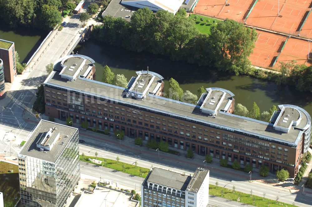 Luftaufnahme Hamburg - Bürogebäude in Hamburg Hammerbrook