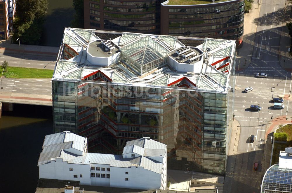 Luftaufnahme Hamburg - Bürogebäude in Hamburg Hammerbrook