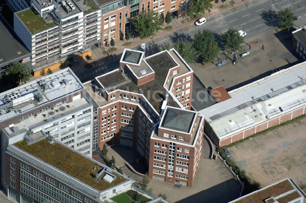 Luftaufnahme Hamburg - Bürogebäude in Hamburg Hammerbrook