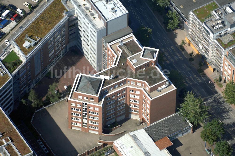 Luftbild Hamburg - Bürogebäude in Hamburg Hammerbrook