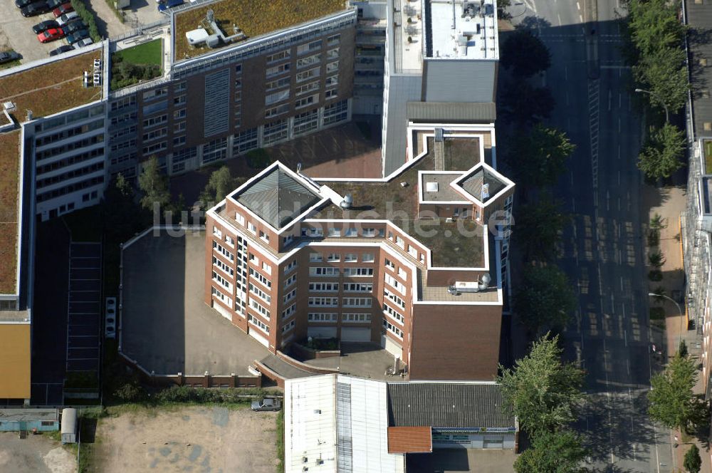 Luftaufnahme Hamburg - Bürogebäude in Hamburg Hammerbrook