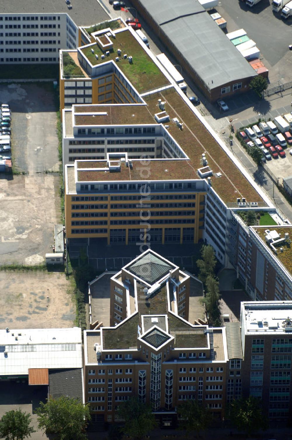 Luftbild Hamburg - Bürogebäude in Hamburg Hammerbrook