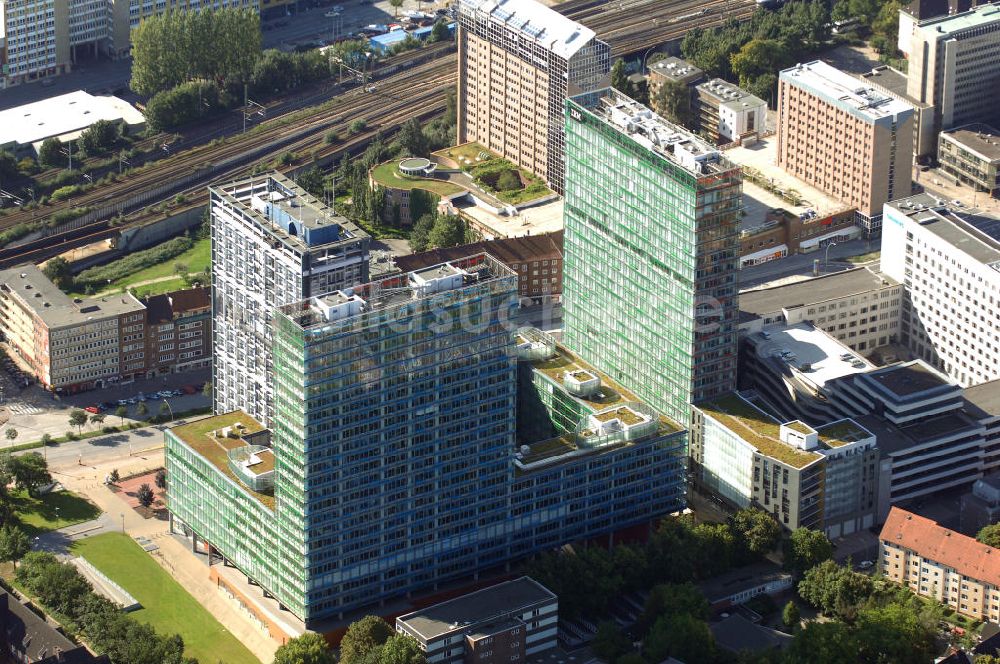 Luftbild Hamburg - Bürogebäude in Hamburg Sankt Georg