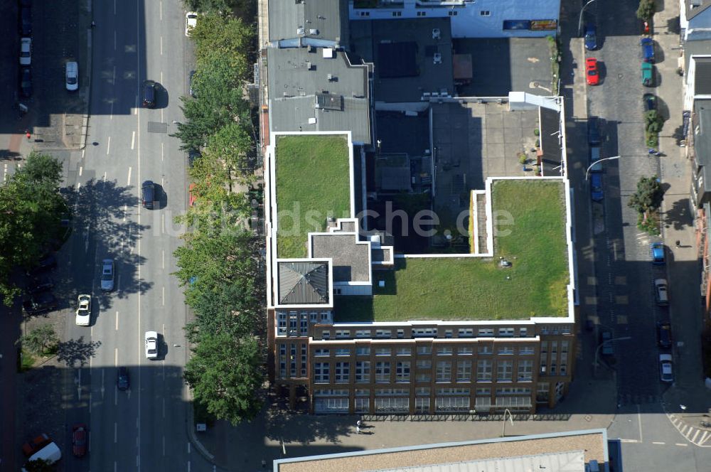 Luftbild Hamburg - Bürogebäude in Hamburg Sankt Georg