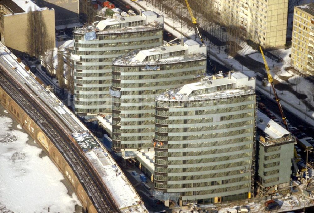 Berlin von oben - Bürogebäude Jannowitzbrücke in Berlin - Mitte 1995