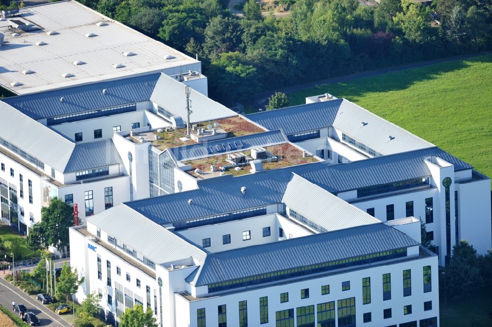 Schwalbach aus der Vogelperspektive: Bürogebäude in Schwalbach im Taunus im Bundesland Hessen