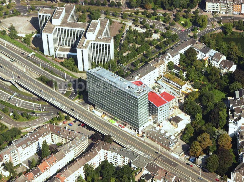 Luftaufnahme Düsseldorf (NRW) - Bürohaus in der Reichsstraße - Düsseldorf (NRW)