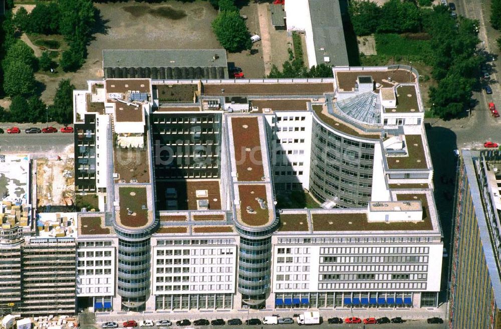 Luftbild Berlin - Bürohaus Zimmerstraße in Berlin - Mitte