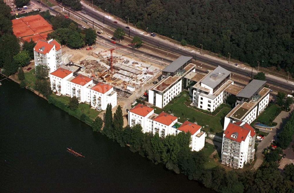 Berlin aus der Vogelperspektive: Bürohausbau Wuhlheide Cöpenick Center