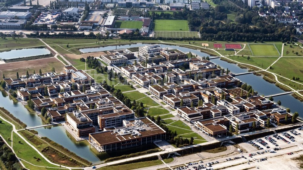 Luftbild Neubiberg - Bürokomplex Campeon-Park in Neubiberg im Bundesland Bayern, Deutschland