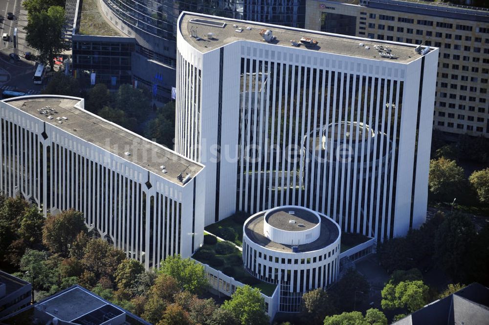 Luftaufnahme Frankfurt am Main - Bürokomplex Poseidonhaus in Frankfurt am Main