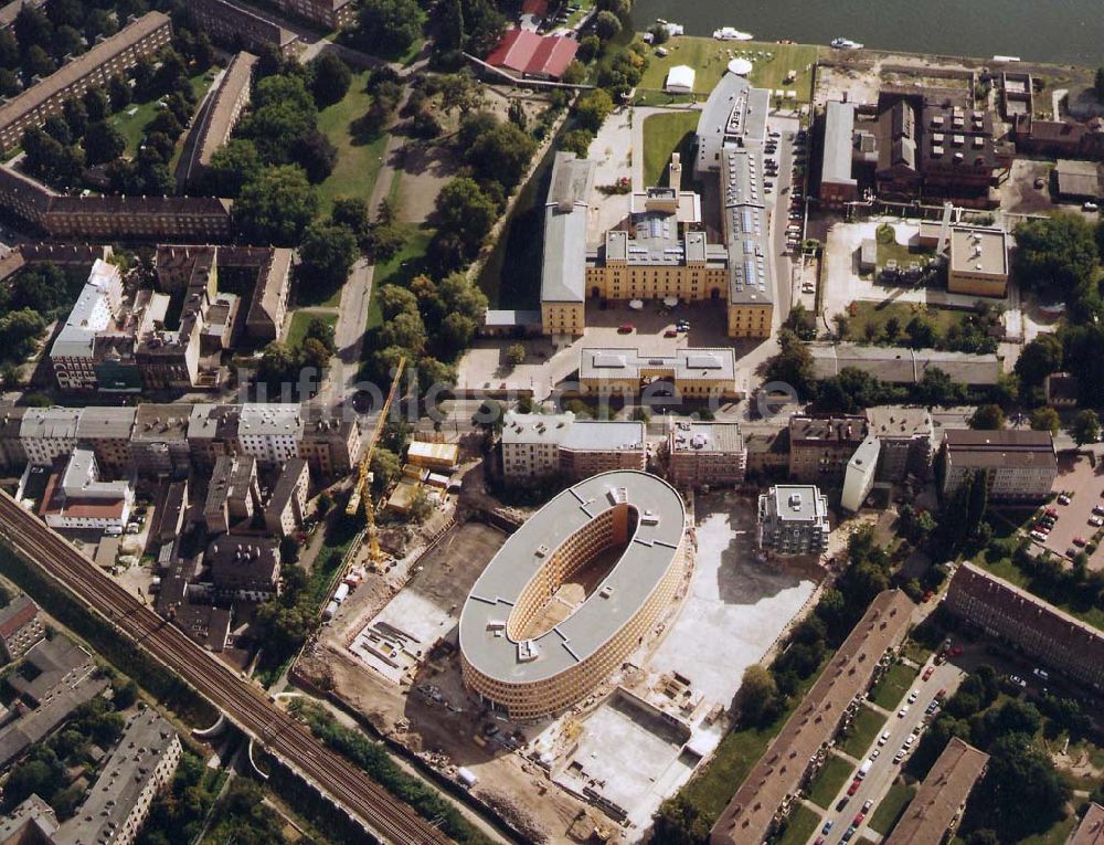 Luftbild Potsdam - Stadt - Büropark Sanssouci an der Berliner Straße in Potsdam 18.09.1997