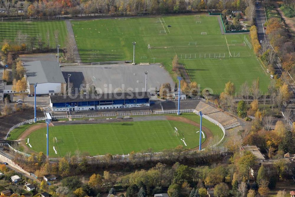 Luftaufnahme Leipzig - Bruno-Plache-Stadion