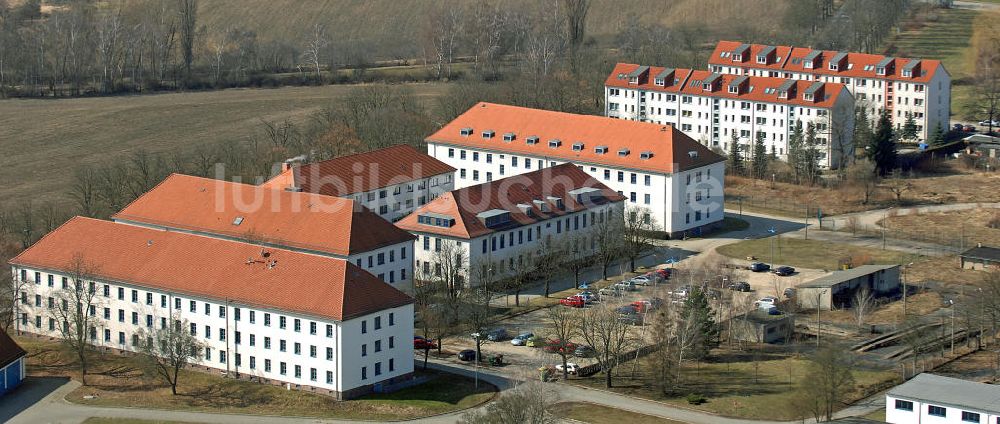 Frankfurt (Oder) von oben - BStU Außenstelle Frankfurt (Oder)