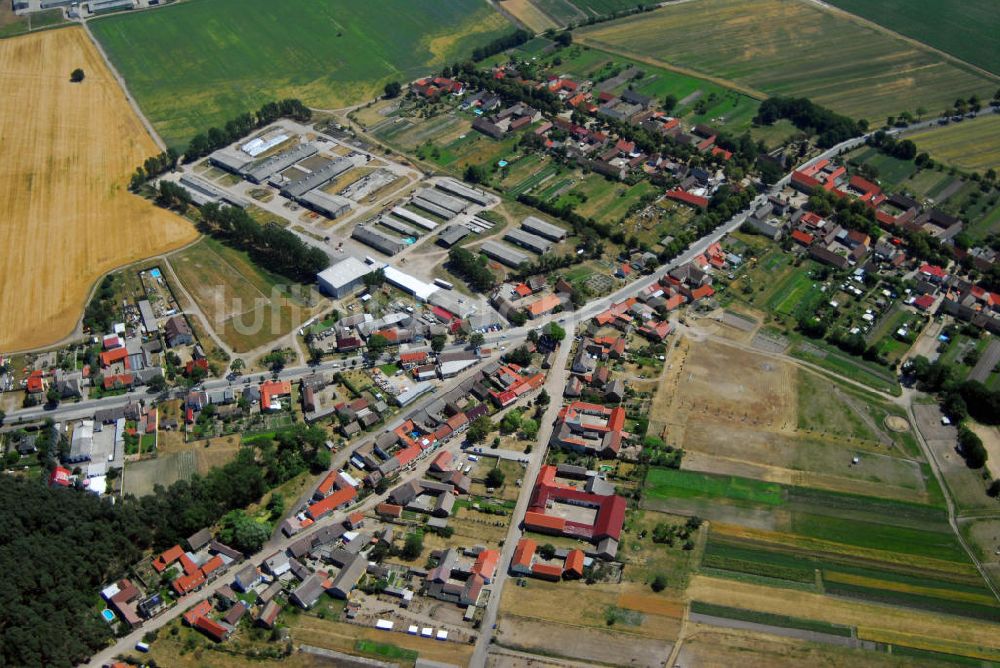 Luftaufnahme Buchholz - Buchholz - Beelitz in Brandenburg