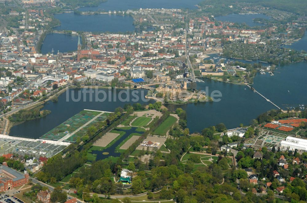 Luftbild SCHWERIN - BUGA 2009 in Schwerin