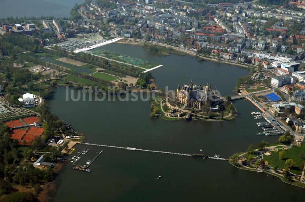 SCHWERIN aus der Vogelperspektive: BUGA 2009 in Schwerin